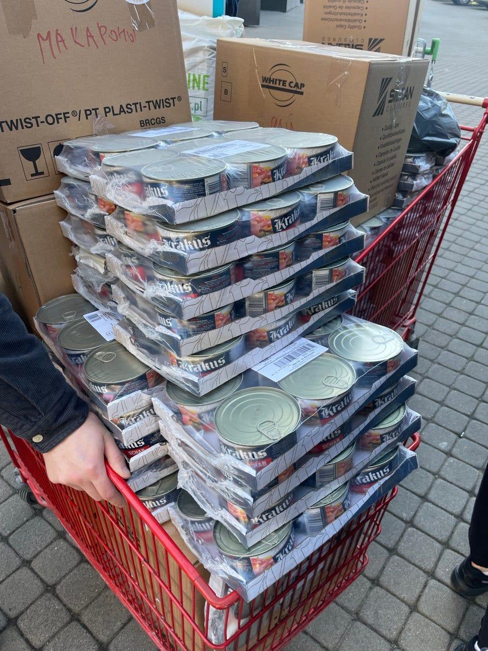 Pomoc humanitarna dla Chersonia i Konotopu